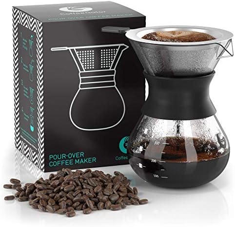Coffee Gator Pour Over Coffee Maker Portable - 10.5oz