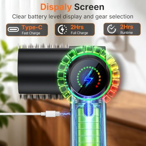Electric Grill Brush for Outdoor, Portable BBQ Grill Cleaner