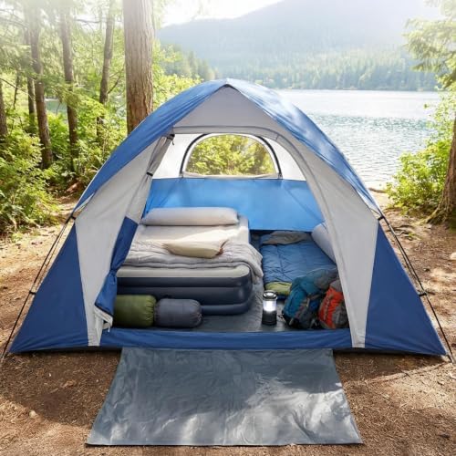 XL Camping Tents 4/6 Person Waterproof Double Layer Dome