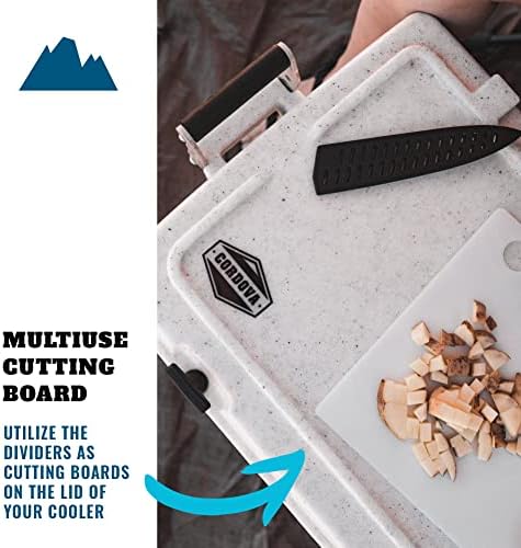 Cordova Outdoors Basecamp Class Hard-Cooler Inserts - Cooler Cutting-Board Insert
