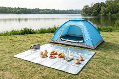 Wind Tour Easy Setup Breathable Mesh Tent for Backpacking & Outdoor Use
