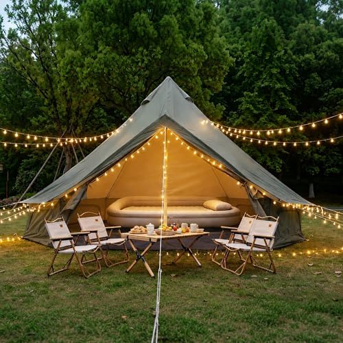 Pop Up Yurt Cabin Tent Waterproof Large Family 4-8 Person Easy Set