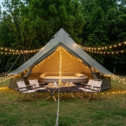 Pop Up Yurt Cabin Tent Waterproof Large Family 4-8 Person Easy Set