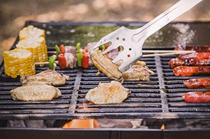 ROXON 6-in-1 Grill Tools Set, Metal Griddle Accessories Kit for Blackstone