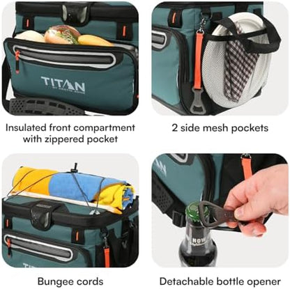 Titan Zipperless HardBody Cooler, Keeps Ice 2 Days