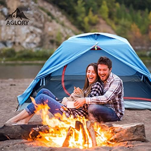 Camping Tent for 1-2 Person, Easy Setup Waterproof Tents for Family