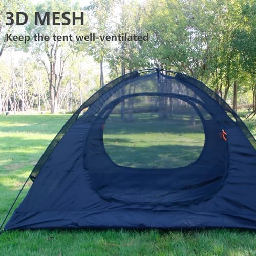 HILLMAN 1/2/3/4 Person Tents for Camping Instant Lightweight Backpacking Tents Easy Set Up Waterproof Family Camping Tent with Rainfly & Carry Bag Portable Dome Tent for Camping Hiking & Traveling