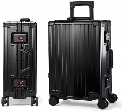All Aluminum Carry On Luggage 22x14x9 Airline Approved，Hard Shell Carry On by VentureVault