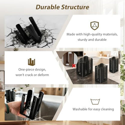 3PCS Lid Organizer for Rubbermaid Brilliance Nap-on Lids (Holds 30 Lids)