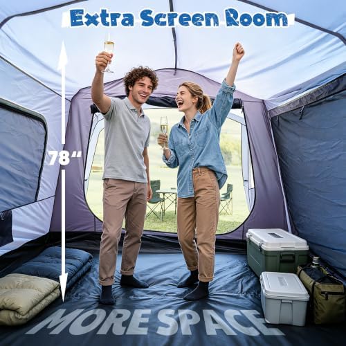 WildFinder SUV Tent, Car Tents for Camping, SUV Tailgate Tent for Family