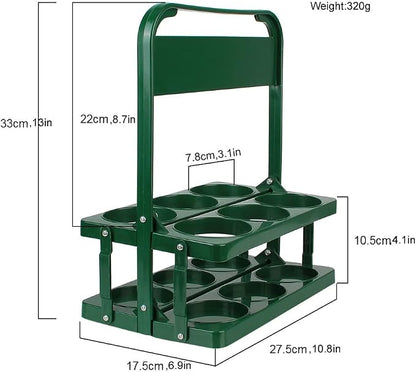 Portable Drink Carrier for Big Cups, Foldable Plastic Cup Holder, Reusable Cup - Image 2