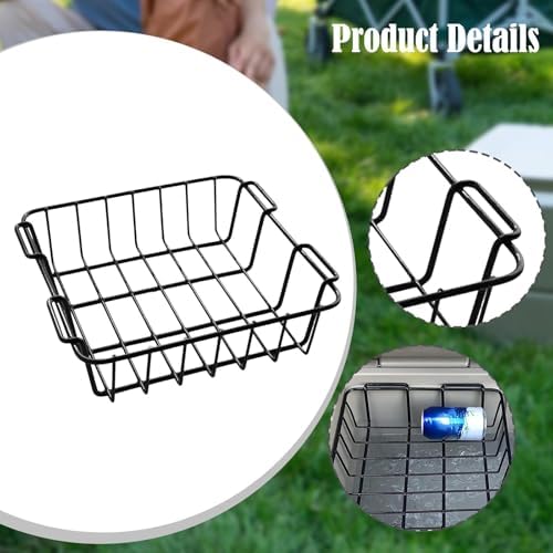 Cooler Wire Basket Cooler Wire Basket Iron Organizer Cooler Organizer Tray Reusable Cooler Food Separator Basket Enhanced Storage Capacity