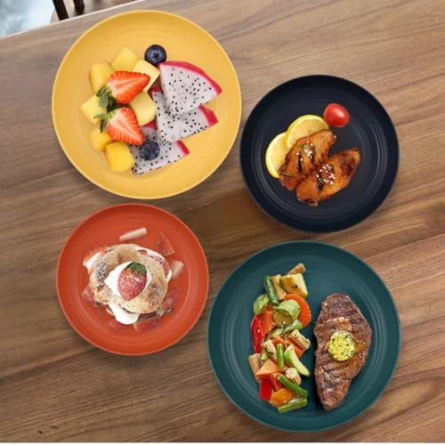 Wheat Straw Tableware Set, 16 Pieces (for 4 People)
