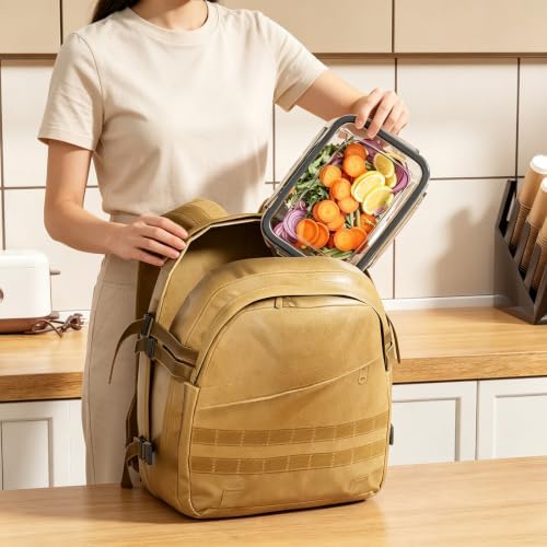 JOYZAN Fruit Storage Containers for Fridge with Airtight Lids 8 Pack
