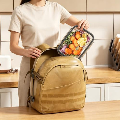 JOYZAN Fruit Storage Containers for Fridge with Airtight Lids 8 Pack