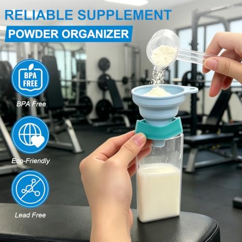 Supplement Powder Organizer,2 Pack