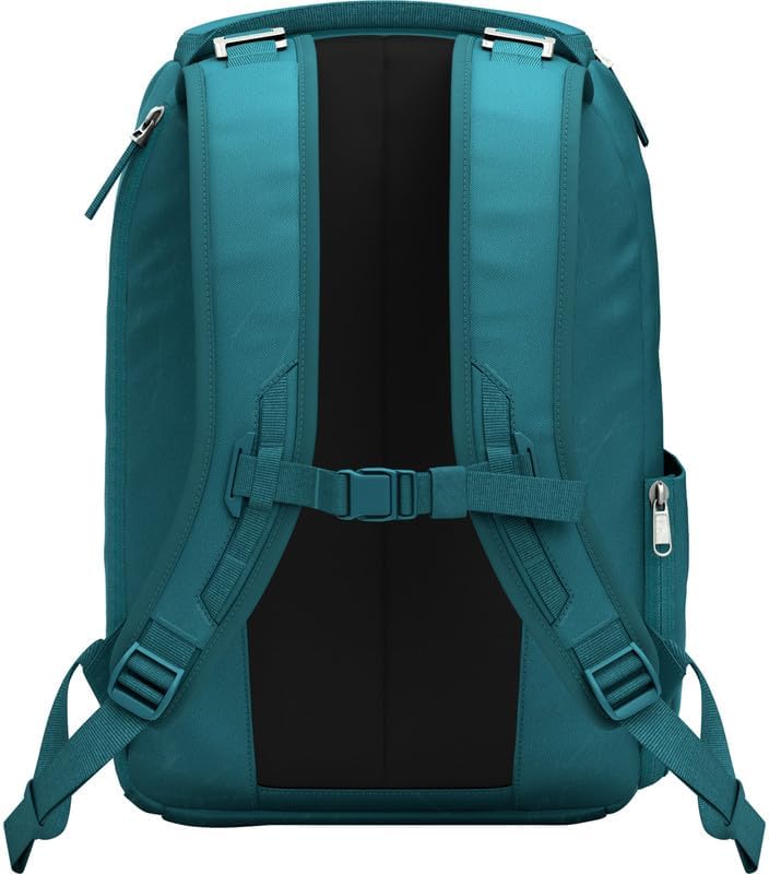 Db Journey Ramverk Backpack - Durable Travel Backpack with Laptop Compartment & Pockets for Work, Luggage Backpack with Roller Bag Hook Up System, 21L - Midnight Teal