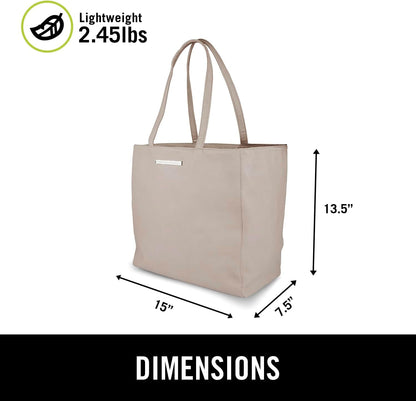 Kenneth Cole REACTION Marley Backpack, Taupe, 16" Laptop Tote