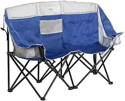 SUNNYFEEL Double Camping Chair Oversized Loveseat for Adults