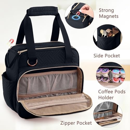 BAGSPRITE Coffee Maker Travel Bag Compatible with Keurig K-Mini Mate