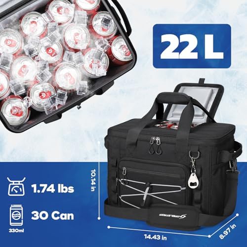 Maelstrom 30/40 Can Soft Cooler Bag, Leakproof Insulated Ice Chest
