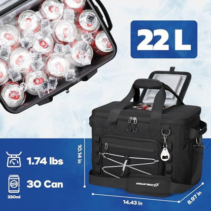 Maelstrom 30/40 Can Soft Cooler Bag, Leakproof Insulated Ice Chest