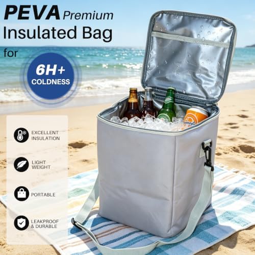2 in1 Cooler Organizer Insert for XLarge Bogg Bag Dry & Wet Separation