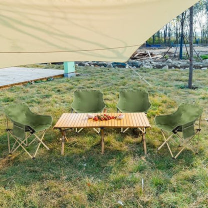 FairySandy 6 Pack Lightweight Camping Chair, Compact Folding Chair