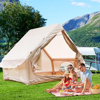 Inflatable Camping Tent with Hand Pump
