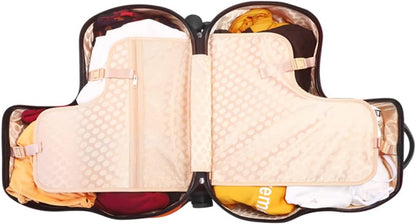 Kids Ride-On Suitcase, Hardside Rolling Luggage with 4 Spinner Wheels, Seat & Safety Belt, Toddler Carry-On for Boys & Girls Ages 2-6, Blue