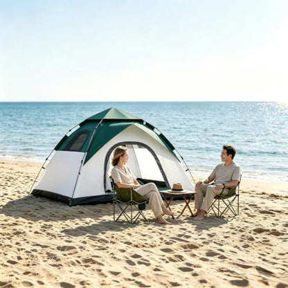 anngrowy Camping Tent 2 Person Instant Family Tent Pop Up Tents for Camping Waterproof Portable Hiking Camp Tent Lightweight Tent for Backpacking Small Tent 4 Season Windproof Quick Compact Dome Tent