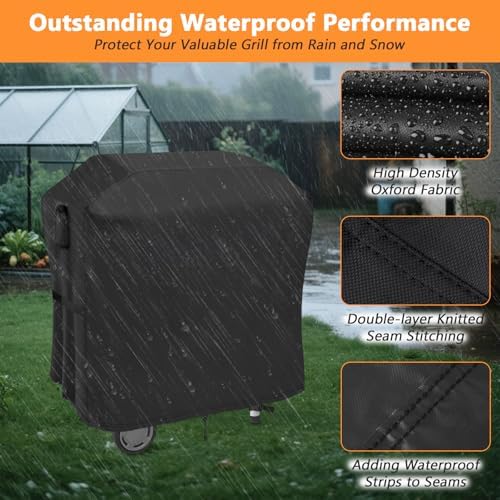 33" Grill Cover for Charbroil Bistro Pro Electric Grill & Griddle
