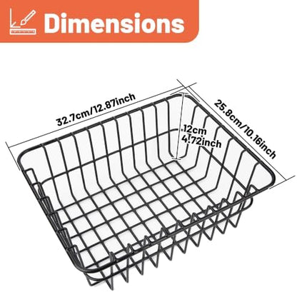52 & 72 Qt Cooler Basket Compatible with RTIC 52 & 72 Qt Ultra-Light Coolers, Perfect for Organization Accessory, Black