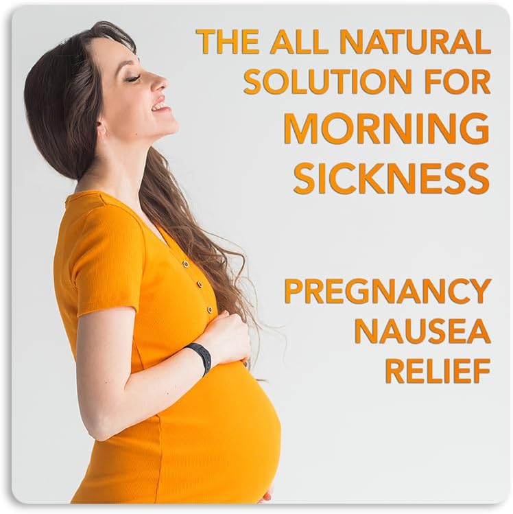 Nausea Relief Wristband for Motion and Sea Sickness | Anti-Nausea Acupressure Bands for Morning Sickness | Sea Bands for Motion Sickness Relief. (Lime)