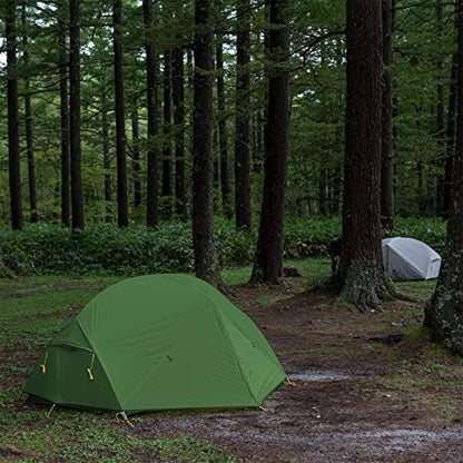 Naturehike Mongar 2-Person 3-Season Backpacking Tent Lightweight Waterproof Double Layer Easy Setup Camping Hiking Tent with Footprint