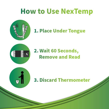 Ultra Single-Use Thermometers: Individually Wrapped 100-pack, Provides Superior Accuracy and Maximum Infection Control. Perfect for Businesses, Schools, First-Aid, Home, and Travel! (Celsius)