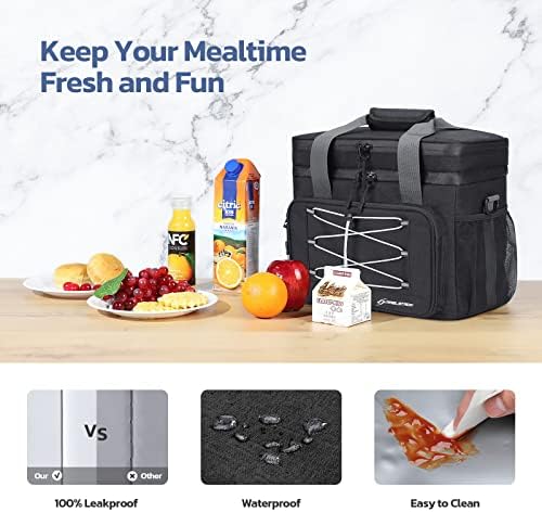 Maelstrom 24/30/60 Can Soft Cooler Bag, Double Deck Portable Ice Chest