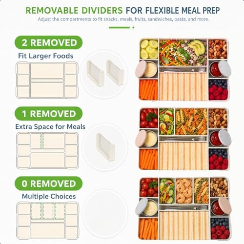 Snackle Box Container with Ice Pack & Insulated Bag, Chilled Serving Tray