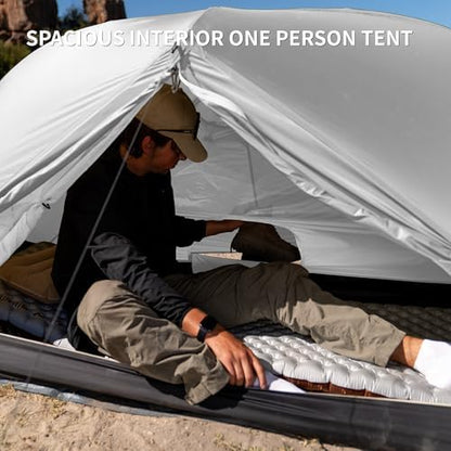 Naturehike Mongar Upgraded 1/2/3 Person Backpacking Tent,Waterproof Lightweight Camping Tent with Footprint