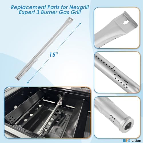 Grill Replacement Parts for Nexgrill and Expert Grill 3 Burner