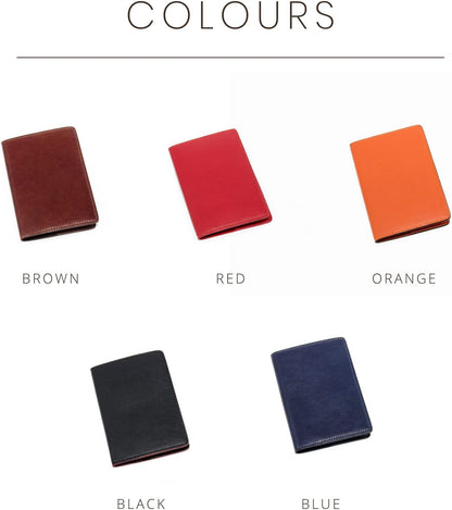 Maruse Italian Leather Passport Cover for Men and Women, Handmade in Italy