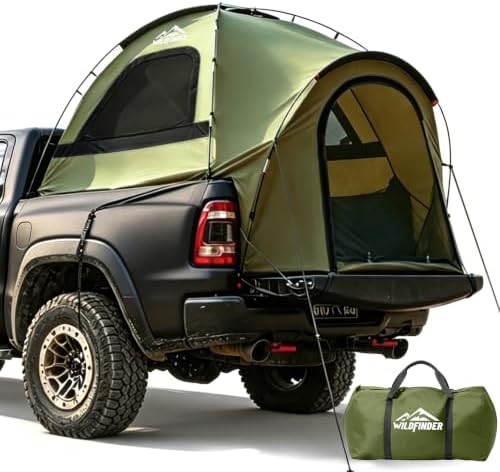 WildFinder Truck Bed Tent, Pickup Truck Tents for Camping 5.5-6.0 FT Bed