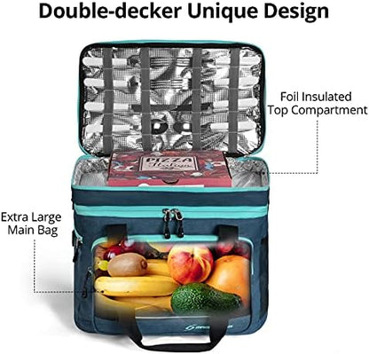 Maelstrom 24/30/60 Can Soft Cooler Bag, Double Deck Portable Ice Chest