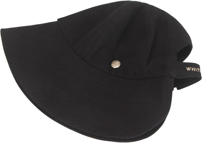 Linen Victorian Bonnet Hat Sun Cap, Foldable Summer Visor | New Katy