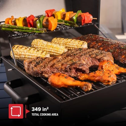 Nexgrill Tabletop 17.5" Charcoal Grill, Portable with Adjustable Air Vent
