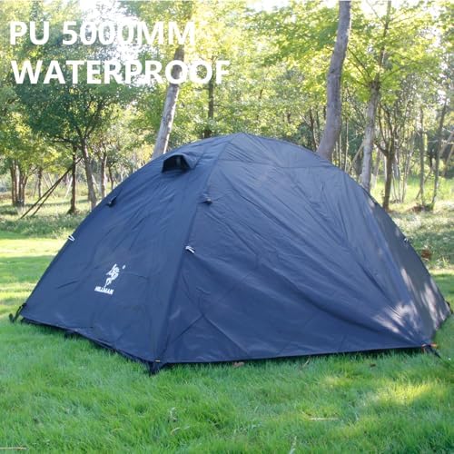 HILLMAN 1/2/3/4 Person Tents for Camping Instant Lightweight Backpacking Tents Easy Set Up Waterproof Family Camping Tent with Rainfly & Carry Bag Portable Dome Tent for Camping Hiking & Traveling