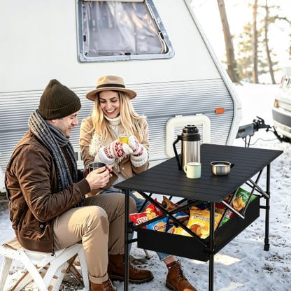 TrippleChain 4FT Folding Roll up Camping Table