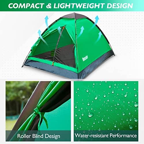 2 Person Camping Dome Tent,Waterproof Lightweight Portable Tents for Outdoor Camping Hiking Travel