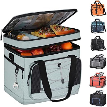 Maelstrom 24/30/60 Can Soft Cooler Bag, Double Deck Portable Ice Chest