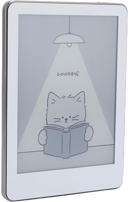 Yoidesu Electronic Book Reader, E Book Reader 6 Inch for Home (White)